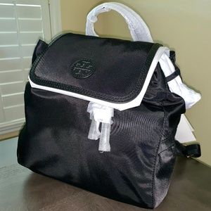 Tory Burch Black Backpack